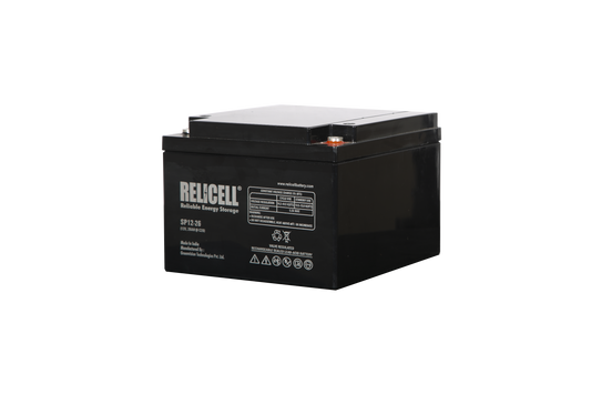 Relicell 26 Ah 12 Volt SMF - VRLA Battery