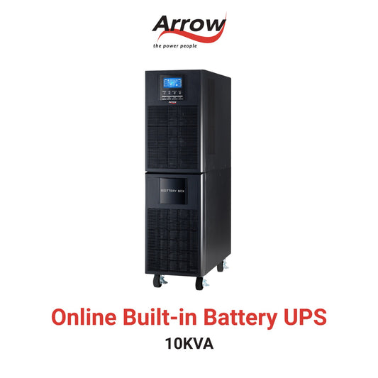 Online Built-in Battery UPS -  10 KVA 10000 W 240 VDC