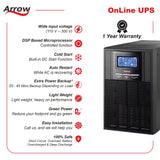 Online Built-in Battery UPS -  1 KVA 800 W 24 VDC