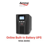 Online Built-in Battery UPS -  1 KVA 800 W 36 VDC