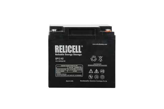 Relicell 42 Ah 12 Volt SMF - VRLA Battery