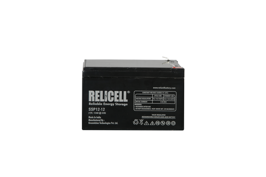 Relicell 12 Ah 12 Volt SMF - VRLA Battery
