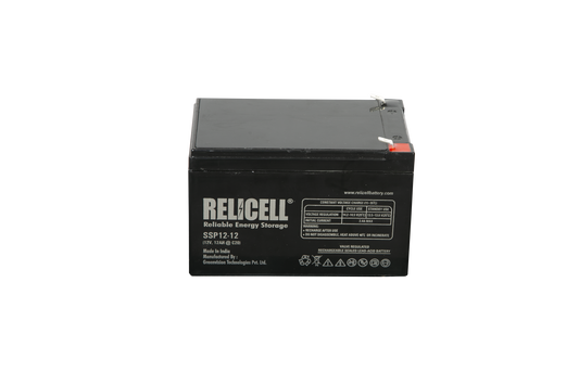 Relicell 12 Ah 12 Volt SMF - VRLA Battery